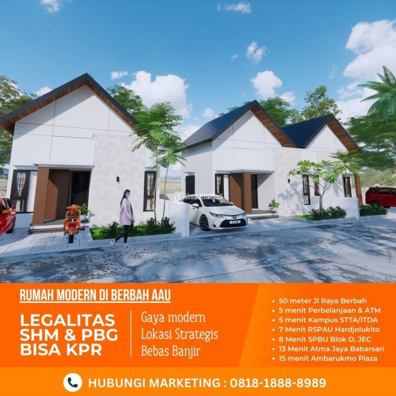 Dijual Rumah Timur Paskhas Berbah Dekat RS Harjolukito, Kampus STTA Bisa KPR SHM - Sleman