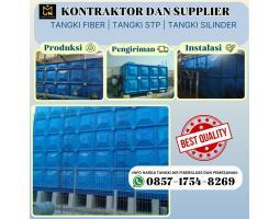 Kontraktor dan Supplier Tangki Panel Fiberglass - Bandung Barat