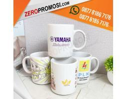 Jasa Cetak Mug Promosi Elegan, Harga Bersahabat, Bisa Cetak Logo Suka-Suka - Tangerang