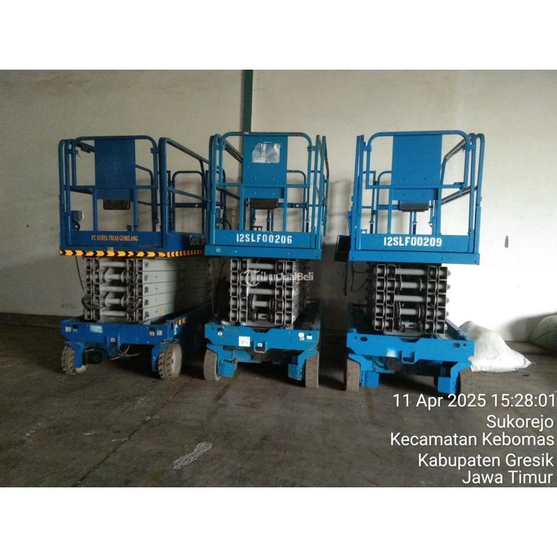 Jasa Rental Scissor Lift Jababeka Cikarang - Karawang