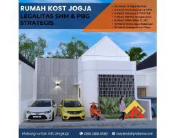 Jual Kost Luas 89 m2 Dekat Kampus STTA,RS Harjolukito Blok O, 15 Menit Ambarukmo Plaza - Sleman