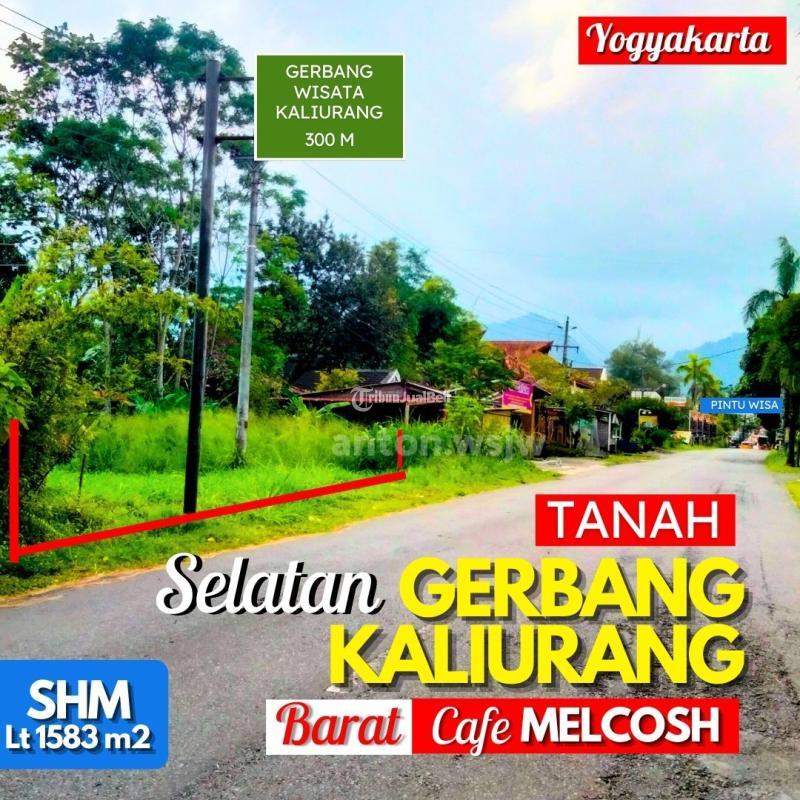 Dijual Tanah Jogja Selatan Gerbang Wisata Kaliurang Luas 1583 M2 - Sleman