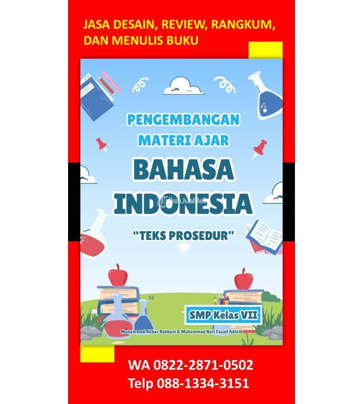 Jasa Desain Buku Ajar - Malang 