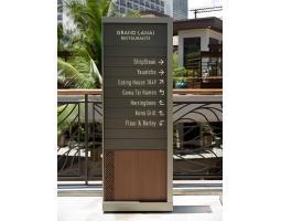 Jasa Totem Akrilik Pylon Sign - Palangkaraya