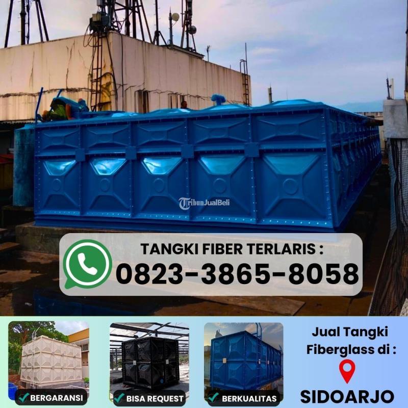 Tangki Panel FRP Fiberglass FRP 3000 Liter, Tangki Air FRP - Sidoarjo