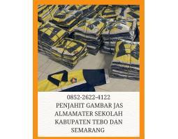 Penjahit Gambar Jas Almamater Sekolah - Semarang