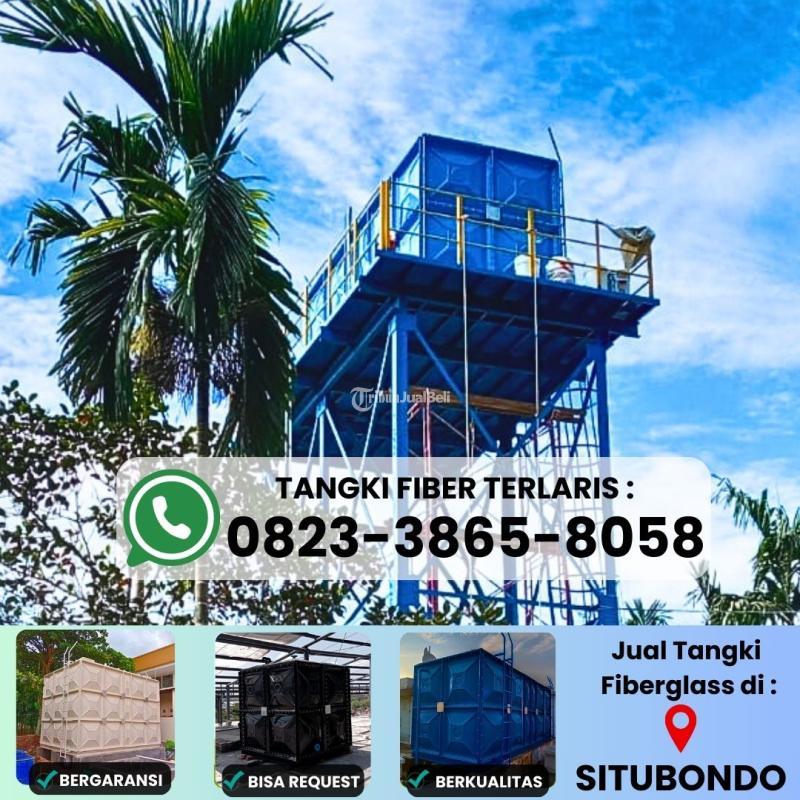 Tangki Air Fiberglass FRP 4000 Liter, Tangki Panel Fiberglas - Situbondo