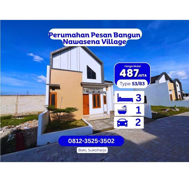 Jual Rumah Tipe 52 Baru Perumahan Murah Di Solo Baru - Sukoharjo