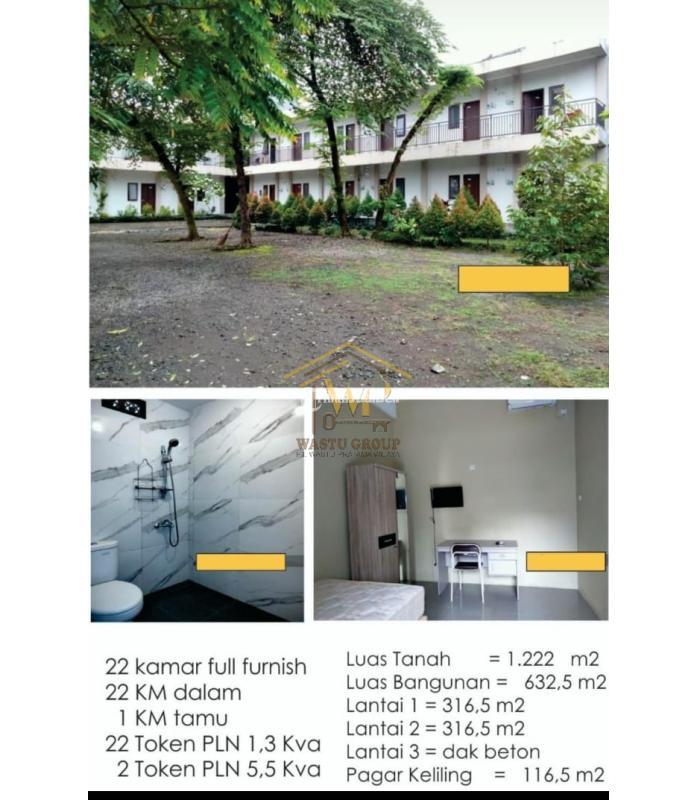 Dijual Kost Dekat UGM, Aman dan Nyaman 22KT 22KM - Sleman