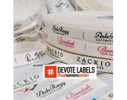 Label Baju Tafeta Juraganlabels - Pringsewu