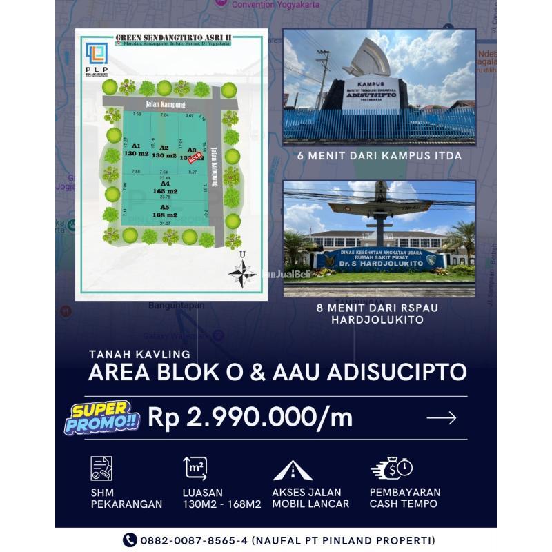 Dijual Tanah Siap Bangun Legalitas SHM - Sleman 