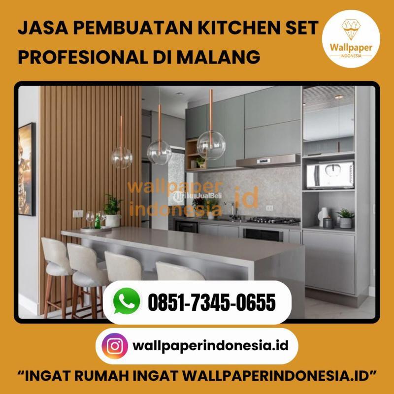 Jasa Pembuatan Kitchen Set Profesional - Malang