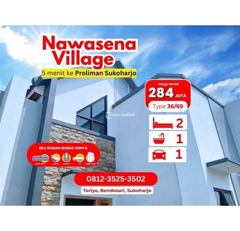 Dijual Rumah Tipe 36 SHM 2KT 1KM Desain Kekinian - Sukoharjo Kota