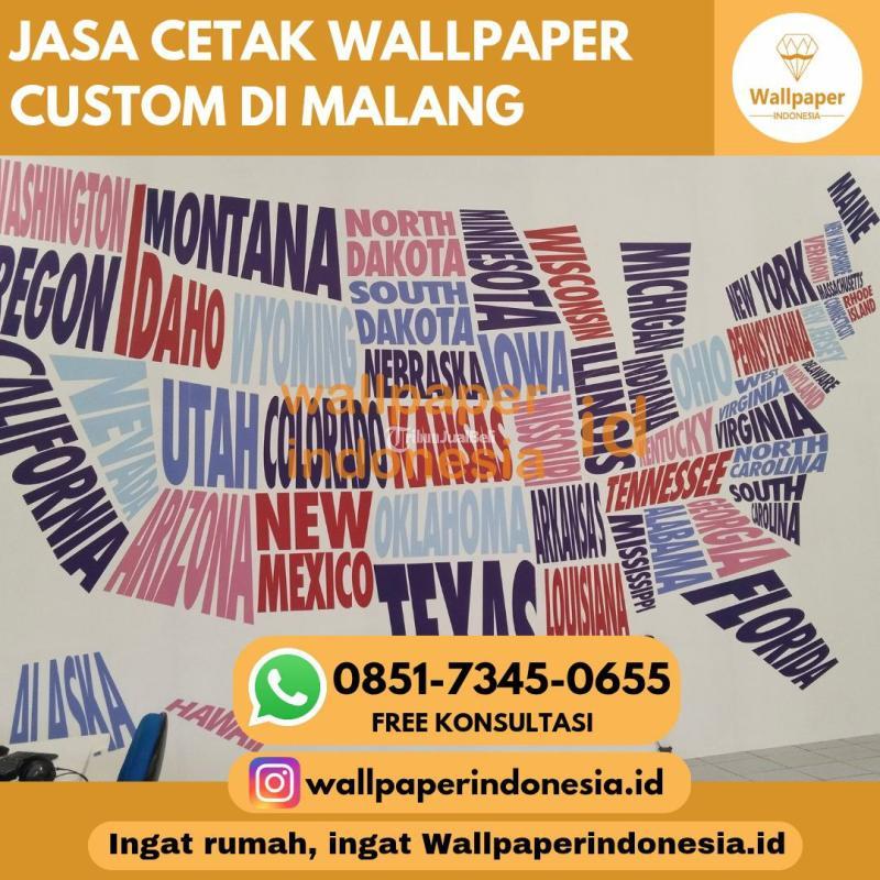 Jasa Cetak Wallpaper Custom - Malang Kota