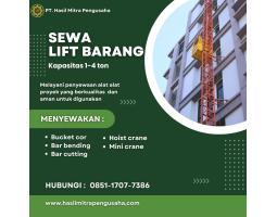 Sewa Lift Barang Alimak 1-4 Ton - Batam