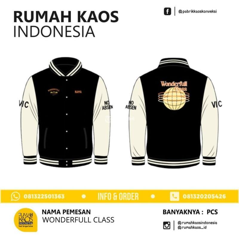 Seragam Custom Bone Jaket Bordir Free Desain - Bone Bolango