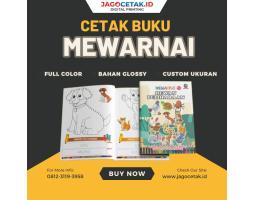 Cetak Buku Mewarnai Kustom - Sidoarjo