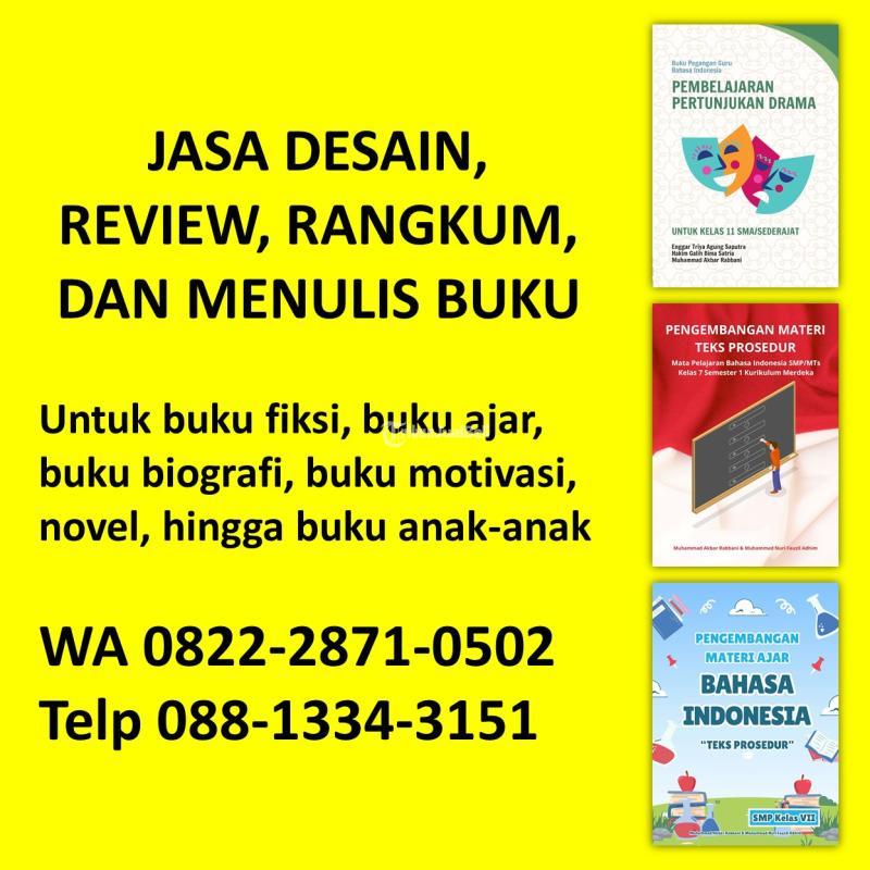Jasa Buat Cover Buku Pengalaman - Malang