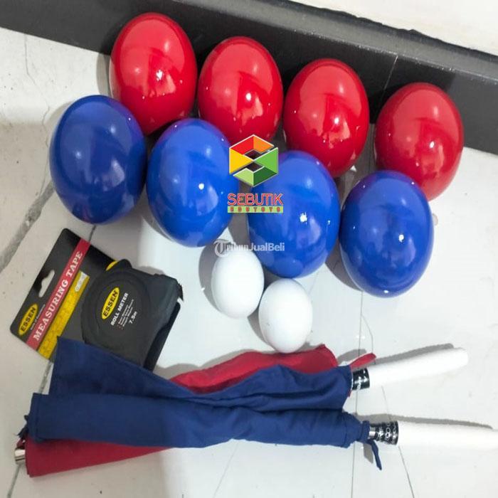 Set Bola Bocce Boccia Kayu Jati Murah Petanque Tunanetra Mainan Anak Berkebutuhan Khusus - Sorong 