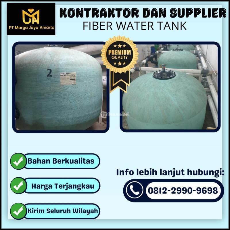 Tangki Fiberglass Solusi Penyimpanan Cairan Tahan Lama - Balikpapan