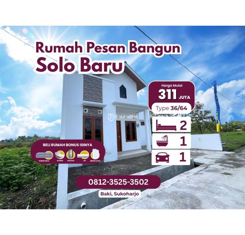 Dijual Rumah Tipe 36 2KT 1KM SHM Murah Di Solo Baru - Sukoharjo