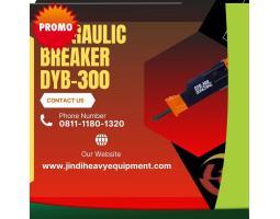 0Hydraulic Breaker Tipe Lurus DYB300 4-7 TON SB40 - Samarinda