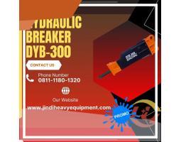  Hydraulic Breaker Tipe Lurus DYB300 4-7 TON SB40 - Samarinda