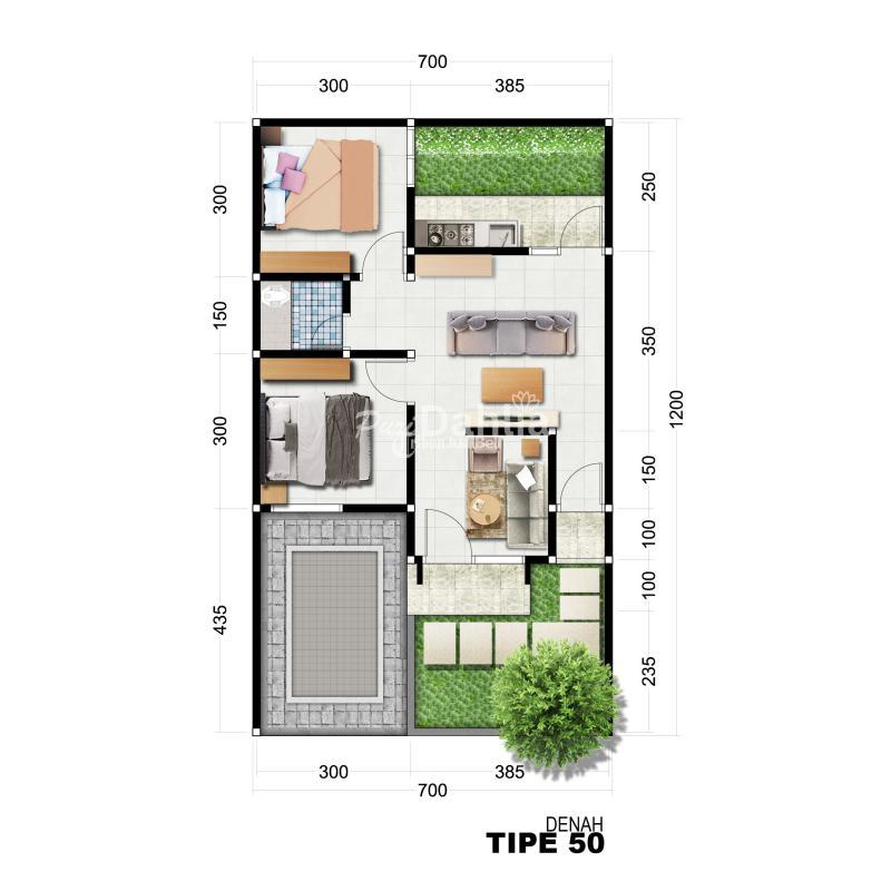 Jual Rumah Tipe 50 Baru Perumahan Minimalis - Ponorogo