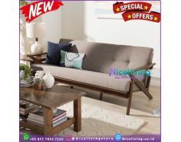 Kursi Sofa Model Plus Retro Kursi Bangku Kayu Jati Solid Furniture Jepara - Bantul