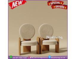 Kursi Sofa Modern Plus Kursi Jati Terbaru 1 PCS Furniture Jepara - Jakarta Timur