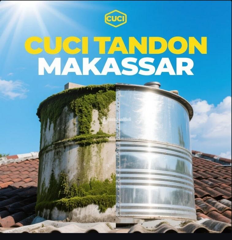 Jasa Cuci Tandon Air - Makassar