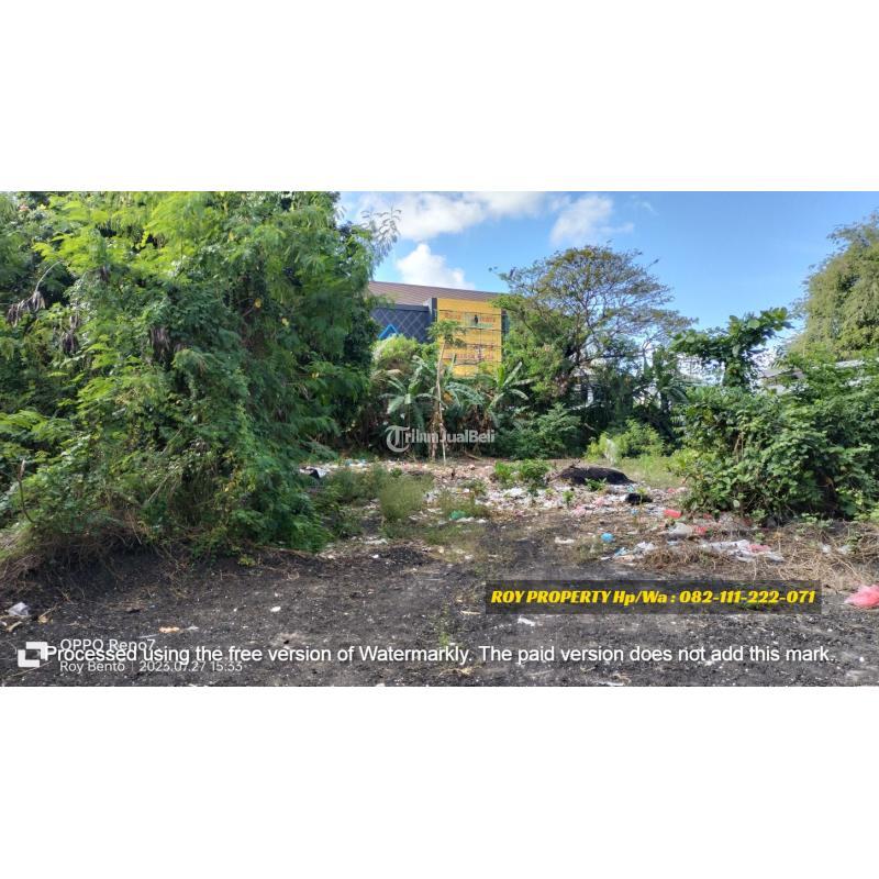 Dijual Tanah, Luas 12.200m2, HGB, di Jalan Uluwatu Jimbaran, Depan Jimbaran Plaza, Badung - Bali