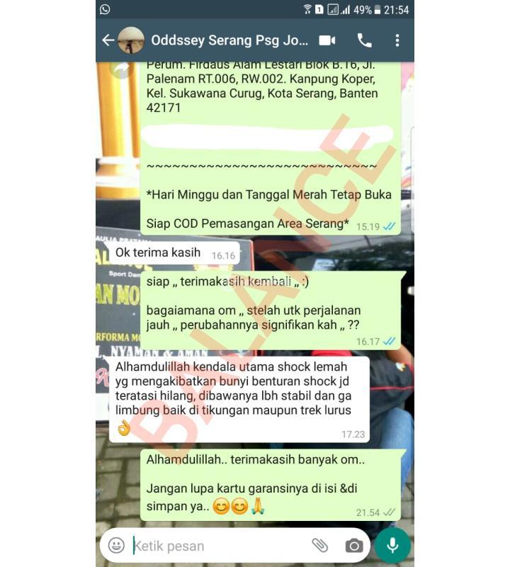 Guncangan dan Gruduk Keras Mobil Langsung Teredam Pakai Balance Spring Buffer - Batam