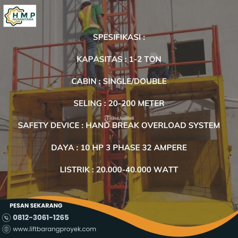 Sewa Lift Barang - Cilegon