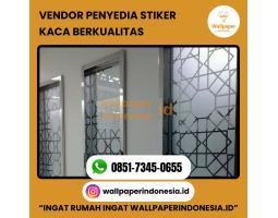 Vendor Penyedia Stiker Kaca Berkualitas - Malang Kota