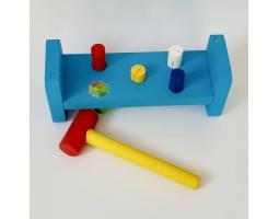 APE Hammer Play Set PAUD Mainan Balok Pukul Anak TK USia 3-5 Tahun - Kendari