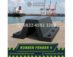 Penyedia Rubber Fender V Berbagai Ukuran untuk Pelabuhan, Lhee Ulee - Aceh