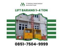 Lift Proyek Lift Barang - Kutai Barat 