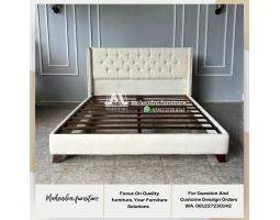 Dipan Tempat Tidur Jati Minimalis 160x200 Modern - Jakarta Selatan