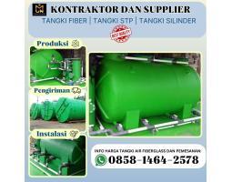 Supplier Tangki  Fiberglass - Banyuwangi