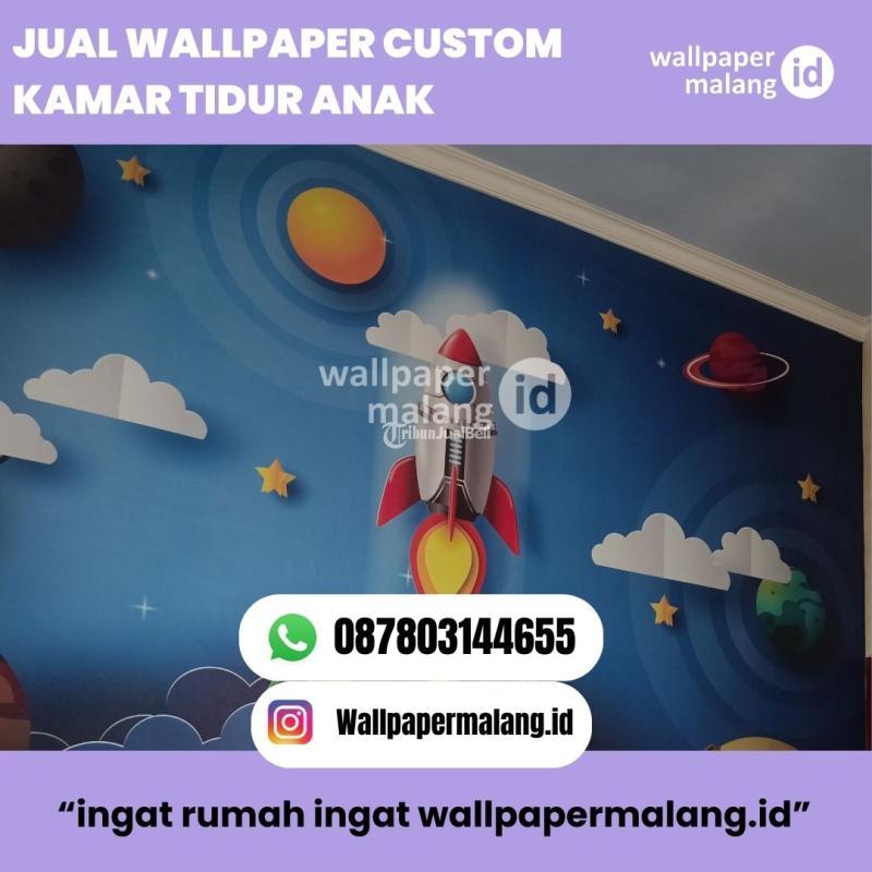 Wallpaper Custom Kamar Tidur Anak - Malang Kota