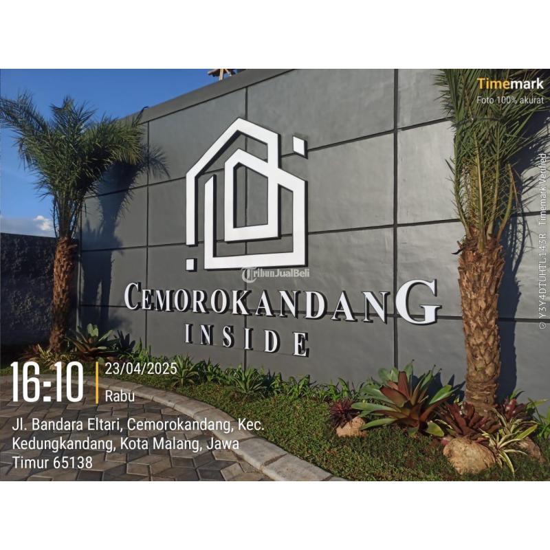 Jual Rumah Impian Free Furniture 2 Lantai Tipe 65 Baru Strategis SHM Dp 0 - Malang Kota