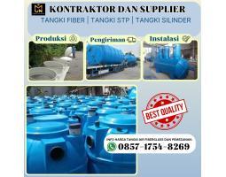Kontraktor dan Supplier Tangki  Fiberglass - Batang