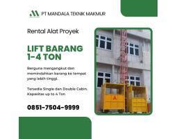 Layanan Sewa Lift Barang 1 Ton Double Cabin - Gresik