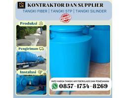 Kontraktor dan Supplier Tangki  Fiberglass - Cilacap