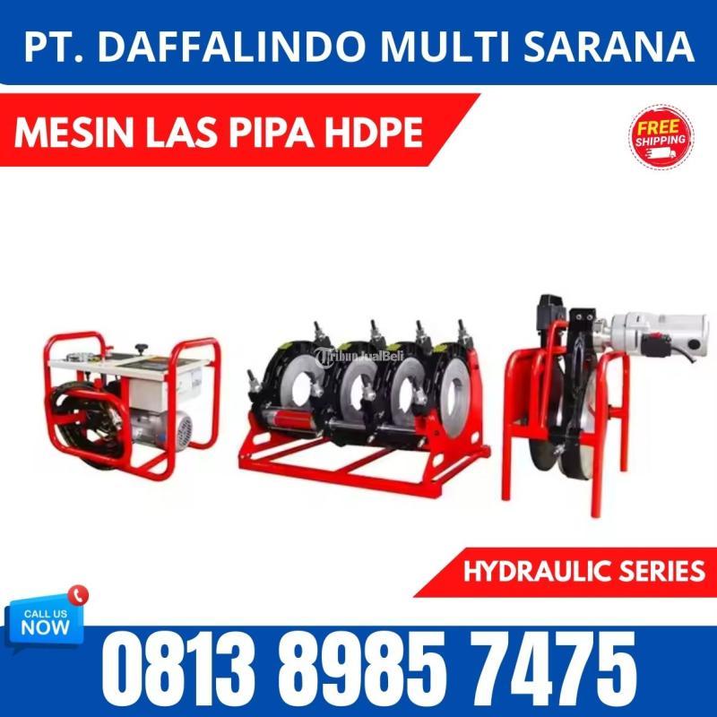 Mesin Las Pipa Hdpe 315mm Hydraulic Stok Ready - Jakarta Timur