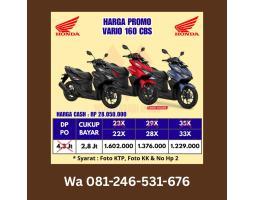 Motor Honda Vario 160 Bandung Terjangkau Untukmu - Bandung Kota