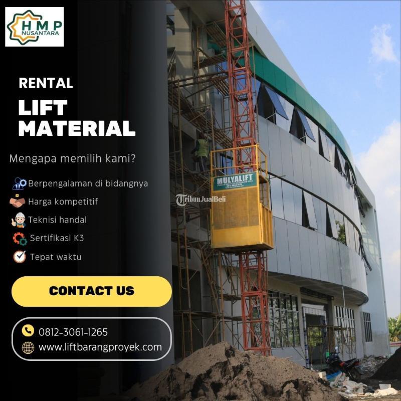 Sewa Lift Barang Proyek - Denpasar