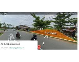 Dijual Tanah Siap Bangun Lokasi Pinggir Jalan Tabrani Ahmad Ukuran 21x184 - Pontianak