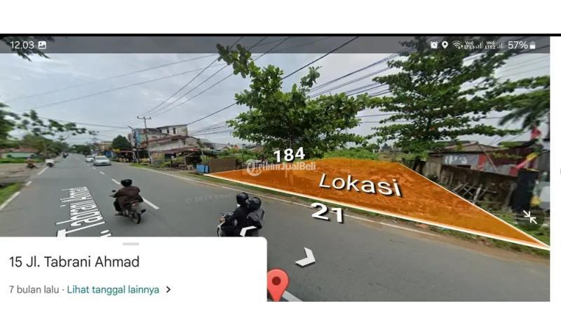 Dijual Tanah Siap Bangun Lokasi Pinggir Jalan Tabrani Ahmad Ukuran 21x184 - Pontianak